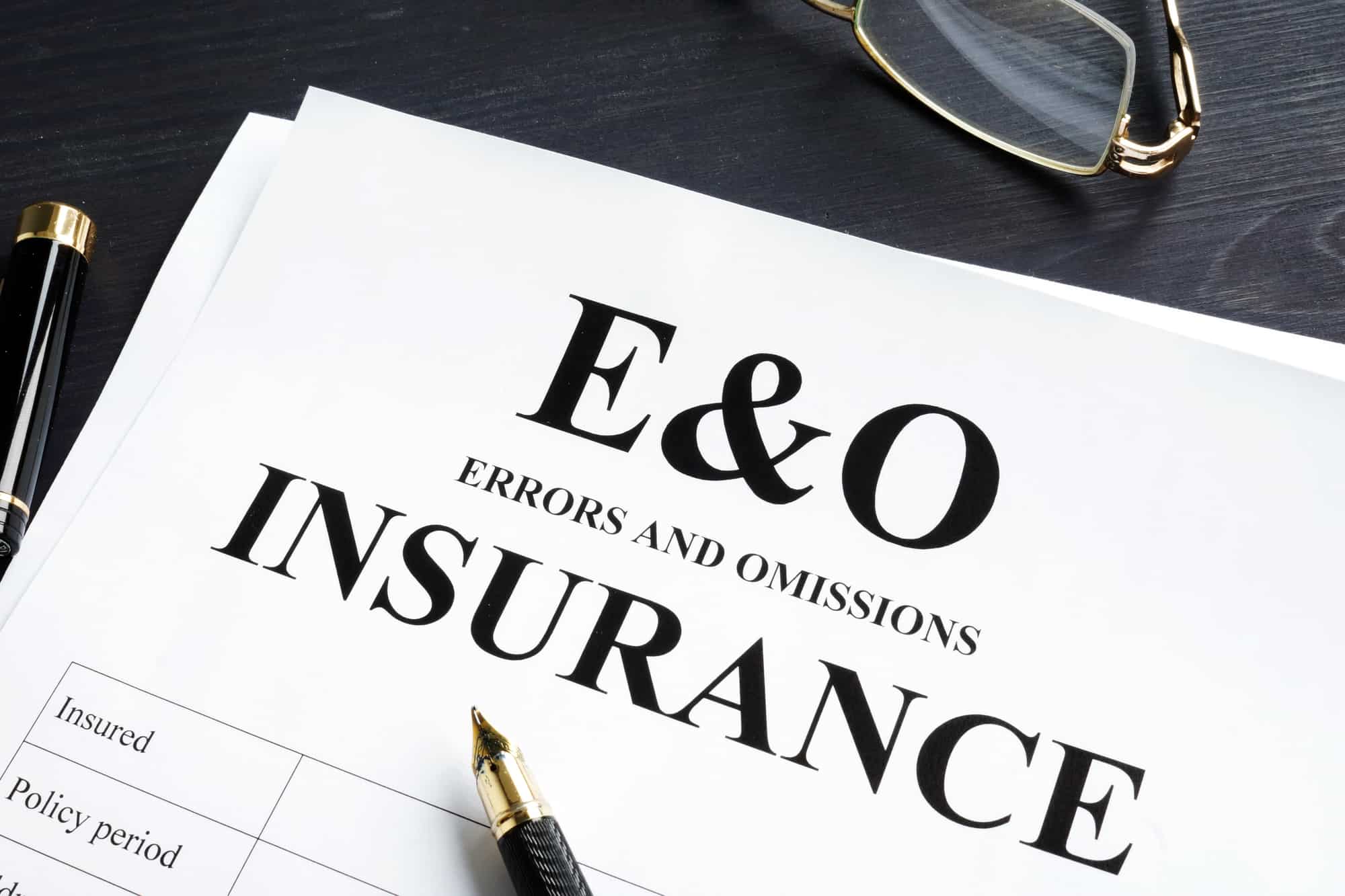 Errors and Omissions (E &amp; O) Insurance Generazio Associates